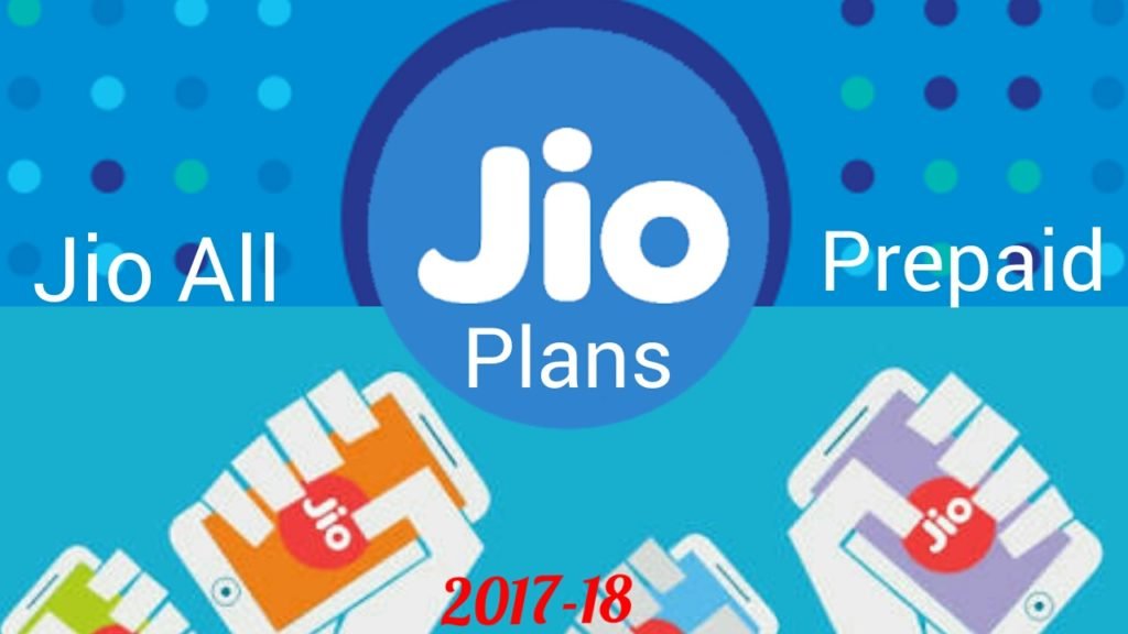 Jio prepaid plans 2018 in hindi