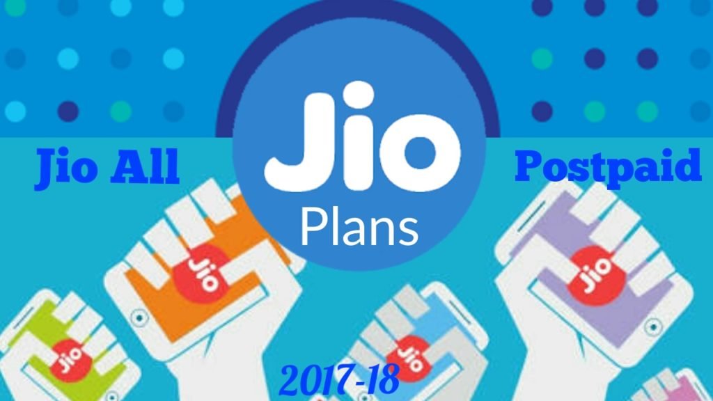 Jio postpaid plans 2018 in hindi