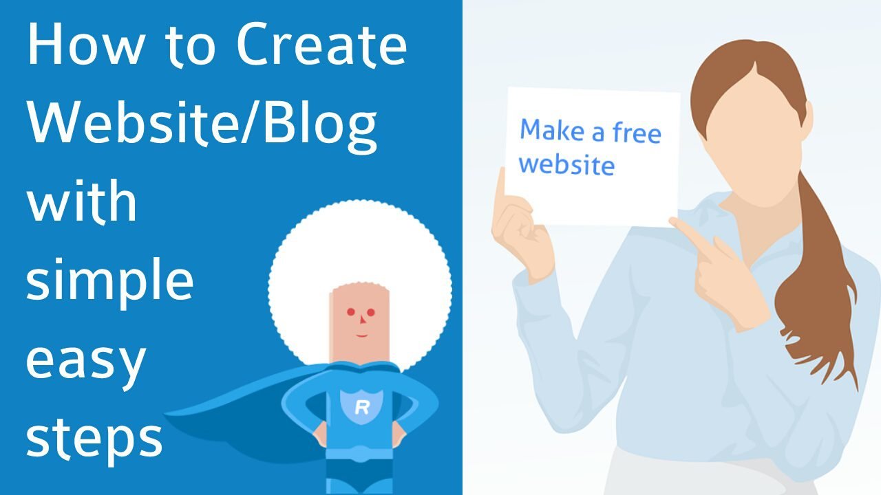 How to create website/blog free on Google step by step