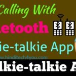 Android 2Bwalkie talkie 2Bapp