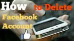 How to delete facebook account in hindi