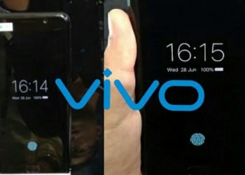 vivo in fingerprint sensor lock smartphone