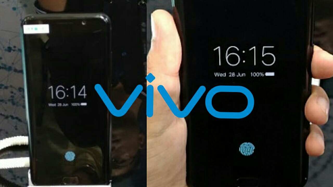 vivo in fingerprint sensor lock smartphone