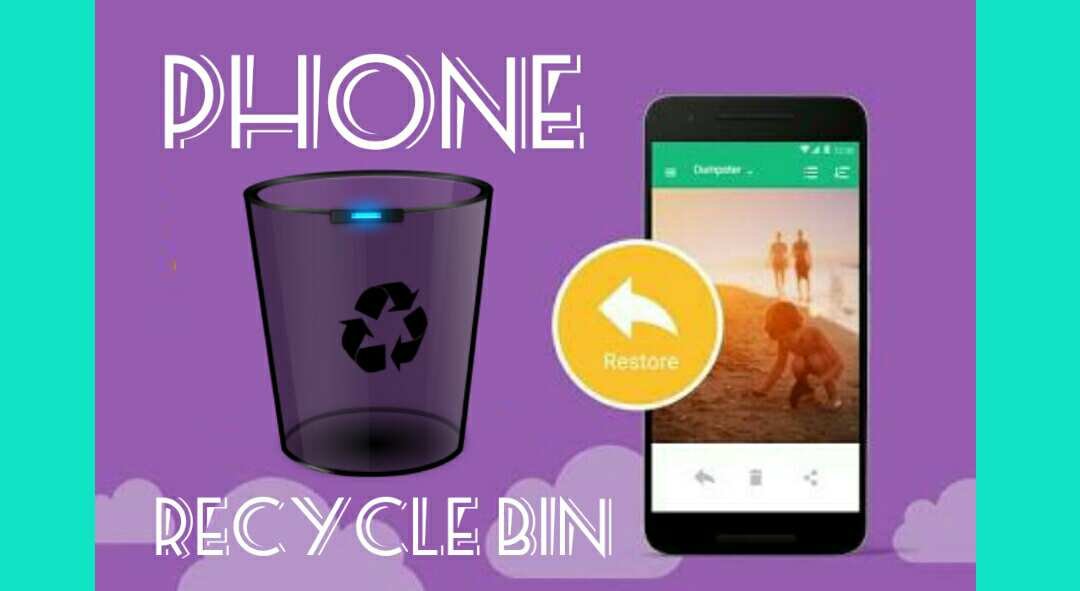 How to use Recycle bin on Smartphone in hindi