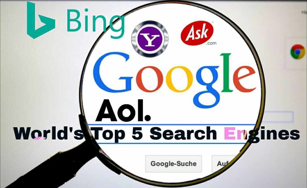 Search engines kya hai top 5 Search Engine