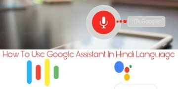 How to use Google assistant in hindi language