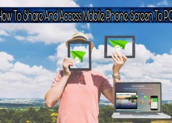 How to access phone screen on pc