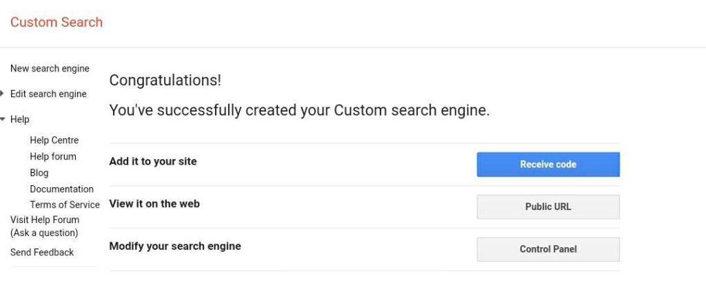 how to add google custom search on websites