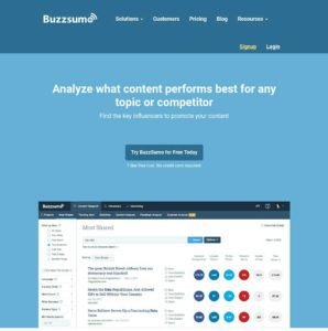 Buzzsumo Backlinks Checker Tool