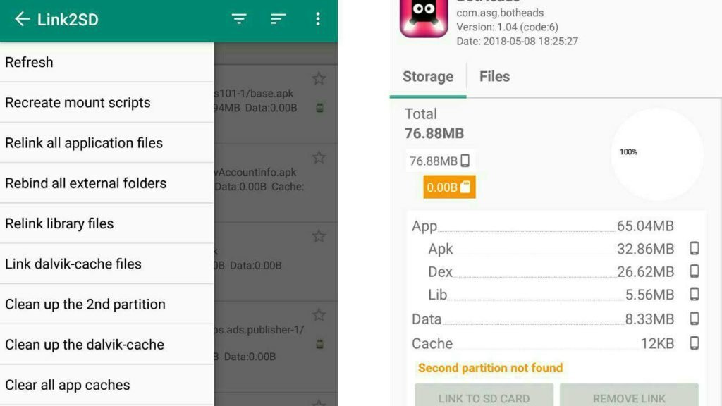 how to install and move apps on Internet storage to sdcard