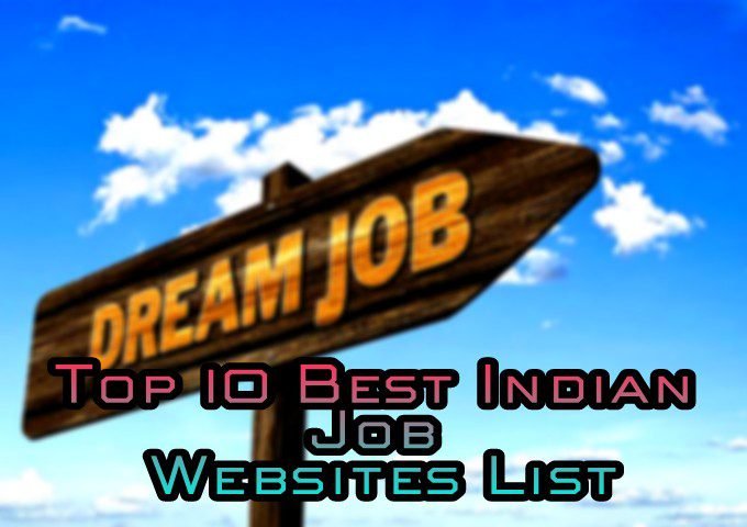 Top 10 Best Indian Job Websites List