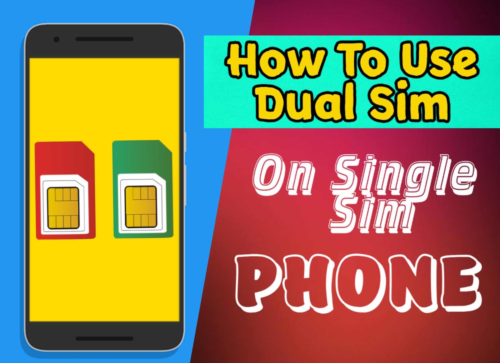 Single Sim वाले फ़ोन में Dual Sim कैसे यूज़ करें?