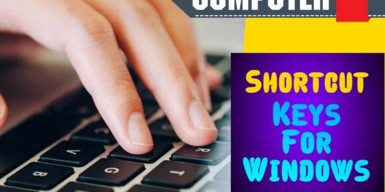 Windows Computer Keyboard Shortcuts