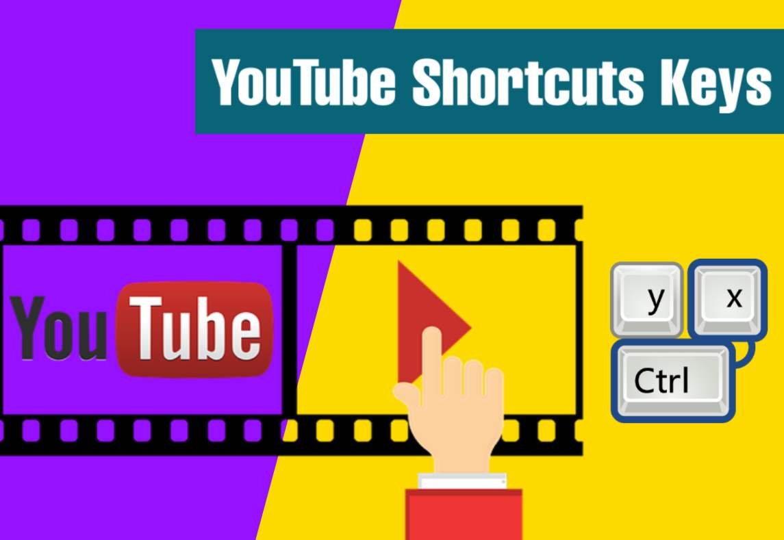 YouTube ShortCuts Keys (यूट्यूब के 10 Best Keyboard Shortcut Keys) -